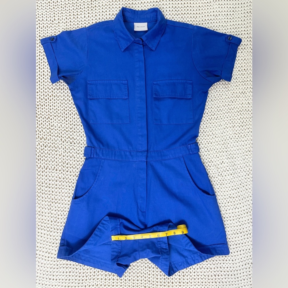 Rue Stiic Elsie Romper - Royal Blue - S - Picture 14 of 15